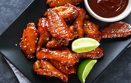 Fully Cooked split chicken wings - Tara Foods